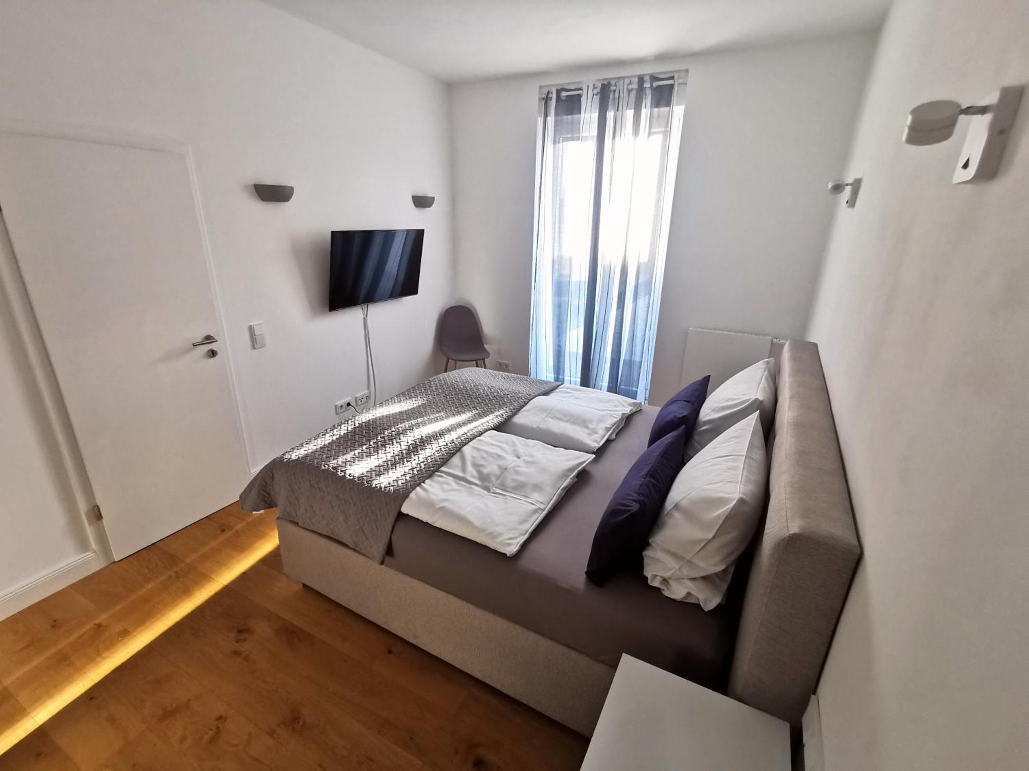 Rheinufer Am Hindenburgpark Apartment Bingen am Rhein Ruang foto